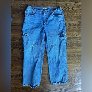 Abercrombie 90s fit low rise Curve Love jeans size 32